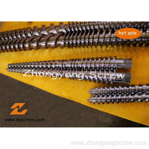 Conical Twin Screw Barrel Double Screw Barrel Extrusion Screw Barrel